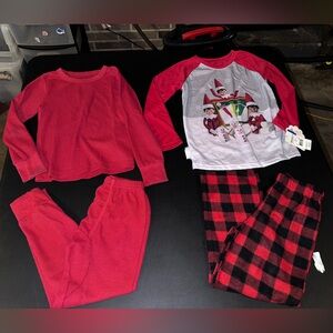 (Lot of 9)Boys 6-7 Pajamas